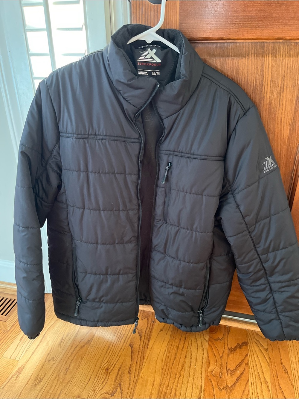 ZeroXposur Men's Black Quilted Puffer Jacket
